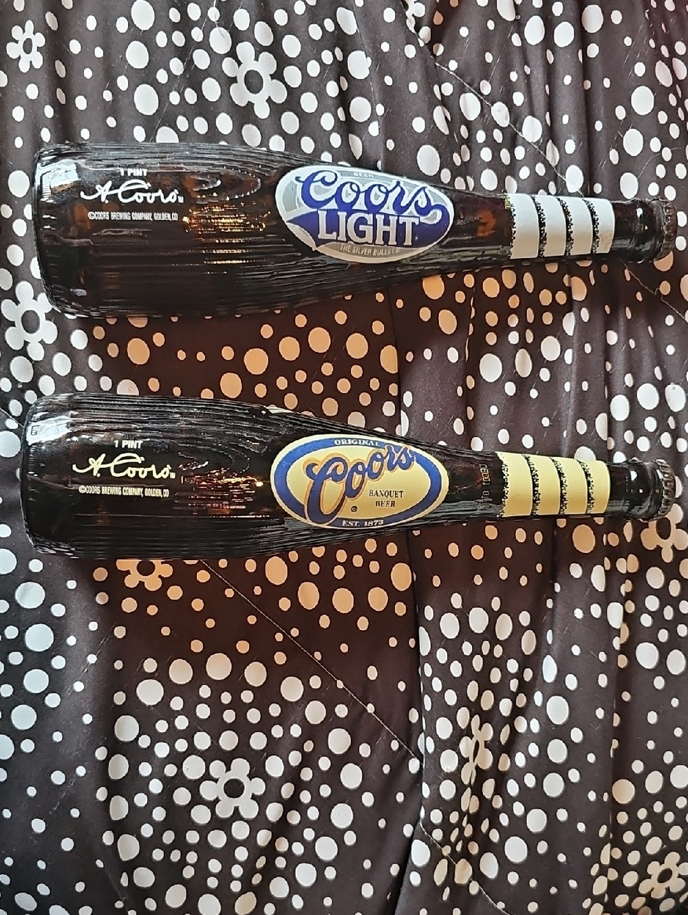 Limited Edition Coors Baseball Bat Bottles***Empty